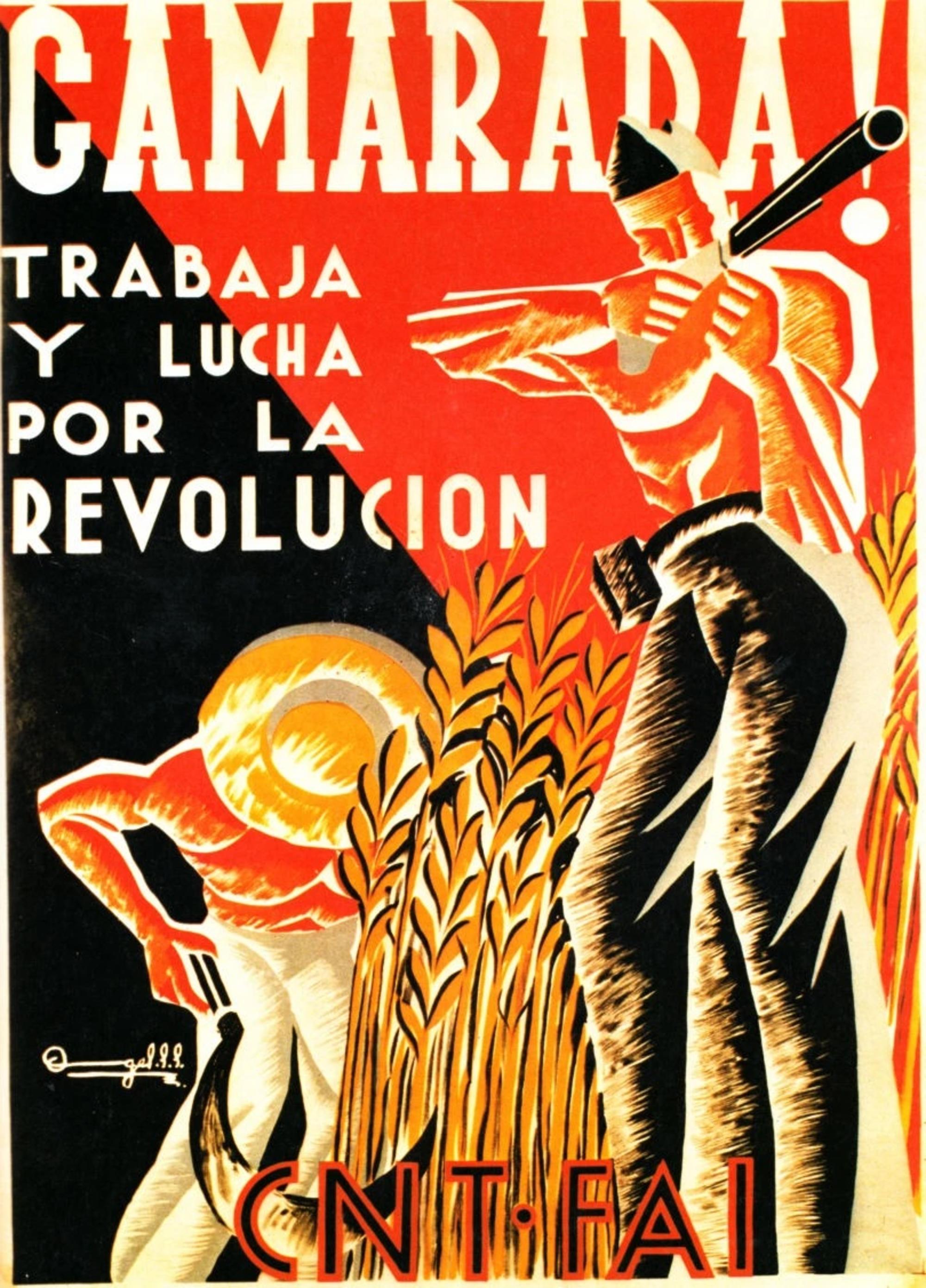 Cartel CNT camarada
